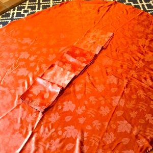 Fall design 🍁 round table cloth and 6 napkin set